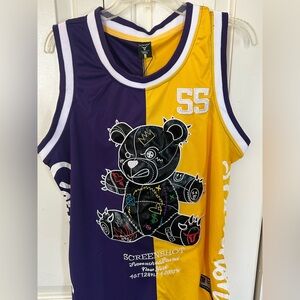 Screenshot Brand Hip Hop Premium Urban Streetwear Basketball Jersey New Sz Small